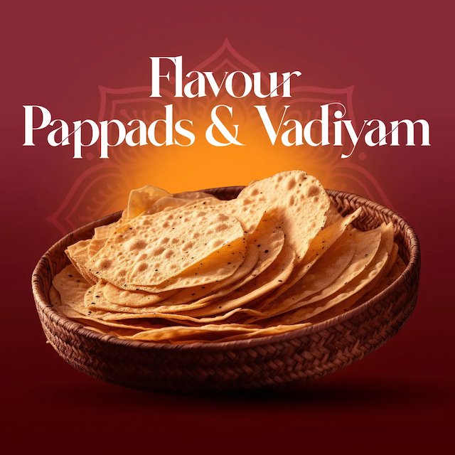 Pappads & Vadiyam