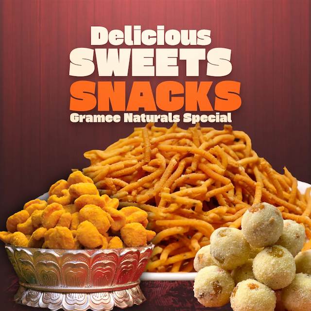 Sweets & Snacks Made With Wood Pressed Oils