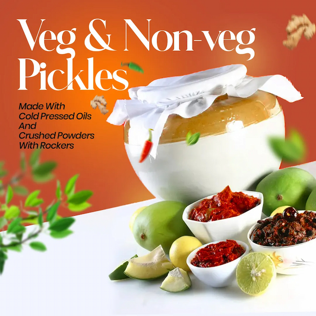 Veg & Non-veg Pickles